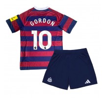 Newcastle United Anthony Gordon #10 Koszulka Wyjazdowa dzieci 2024-25 Krótki Rękaw (+ krótkie spodenki)